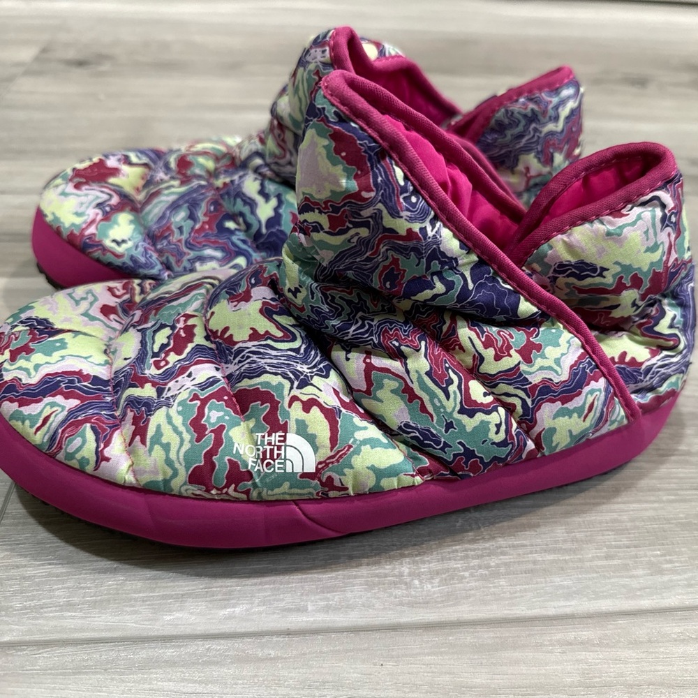 The North Face Multicolor thermoball down slipper Booties